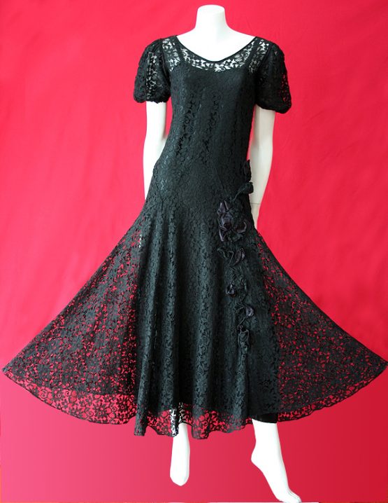Black 1930's Dress