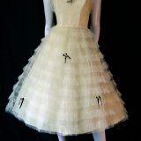 vintage Emma Domb 50s tulle prom dress