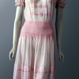 1920s vintage Hungarian embroidered dress