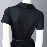 1950s shirt-waist dress with tags back