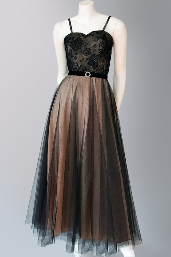 1950s Baker of Melbourne formal dress