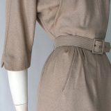 50s Carlye fawn dress pocket