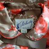 50s Pat Hartly floral dress label