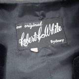 70s Robert White velvet pantsuit label