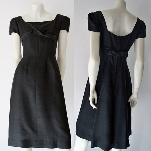 1950s Carlye silk dress - Vintage Clothing | Genuine Vintage Online ...